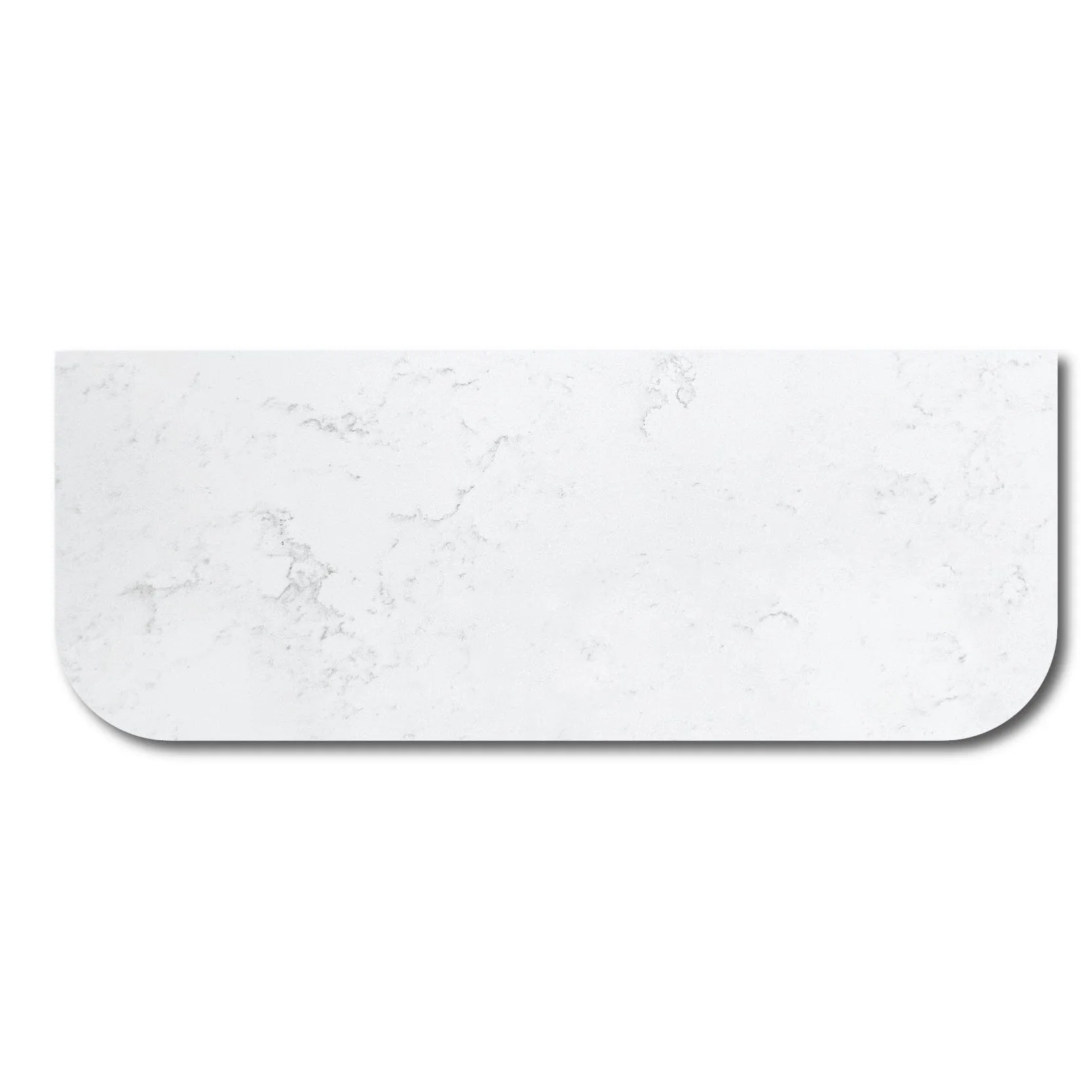 Ellie 1200mm Curved Wall Hung Vanity   Luxe Stone Top