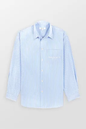 Hotel Du Cap Cursive Oversized Shirt