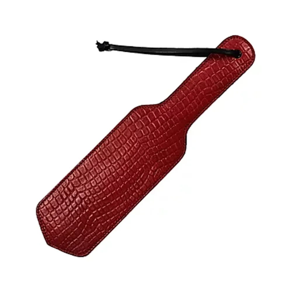 Leather Paddle Burgunday & Black Accessories