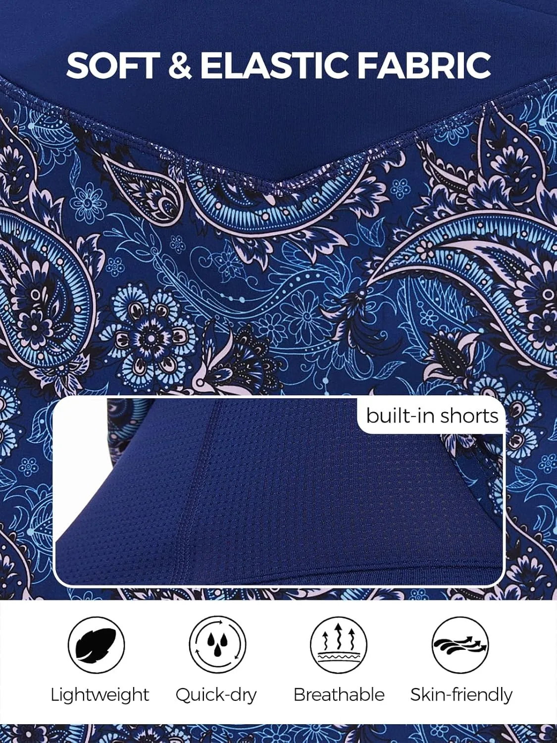M MOTEEPI Tennis Skirt with Pockets Shorts Crossover High Waisted Golf Athletic Skort Skirts for Pickleball Workout Running