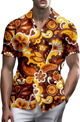 Neon Shirts for Men Button Up Shirts,Mens Neon Shirt Hawaiian Shirt for Men,Mens Beach Shirts Neon Clothes