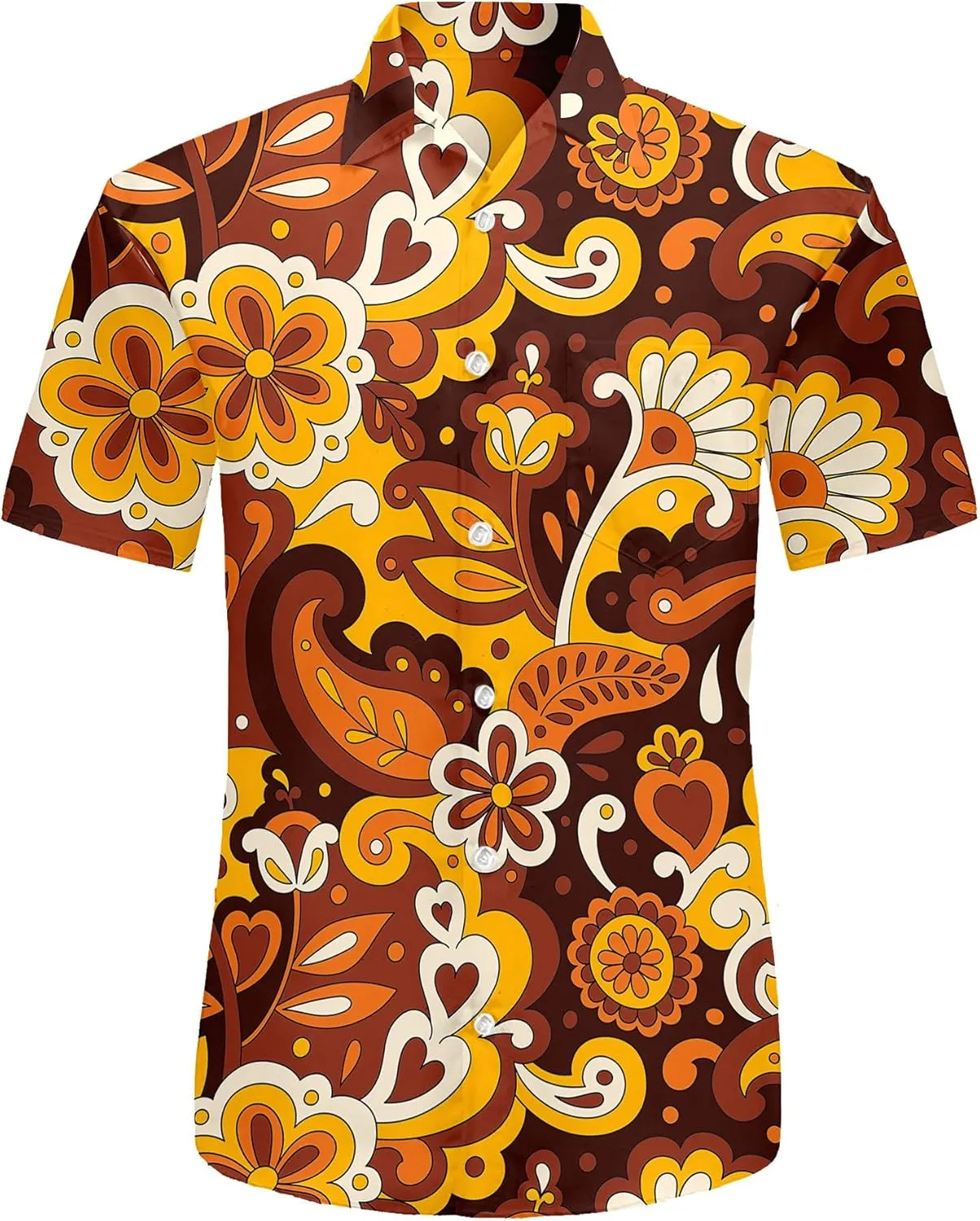 Neon Shirts for Men Button Up Shirts,Mens Neon Shirt Hawaiian Shirt for Men,Mens Beach Shirts Neon Clothes