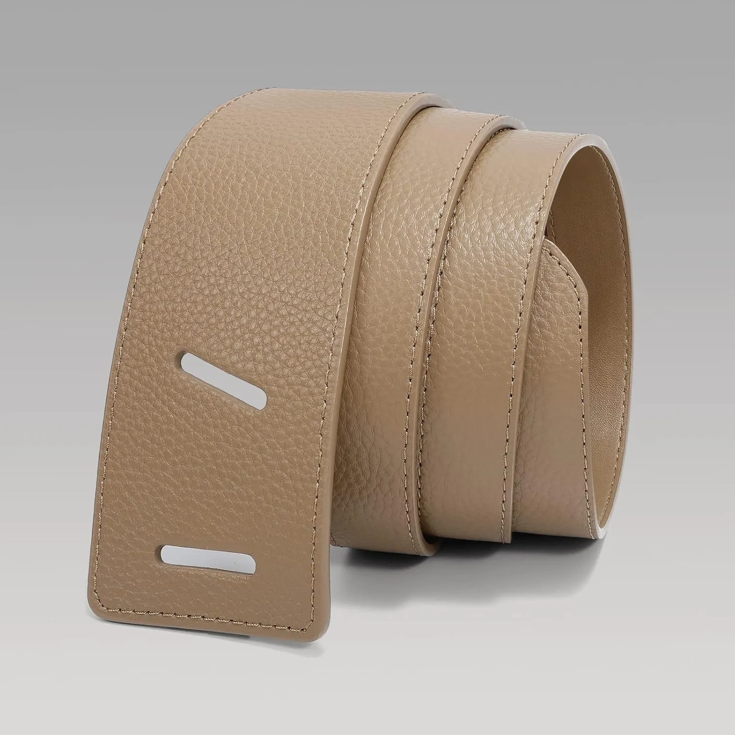 SUOSDEY 2 Pack Women Tie a Knot Belt Genuine Leather Full Grain Leather Waist Belt for Dress Coat Clothing Accessories